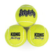 Kong air squeaker tennis balls regular 3 pack