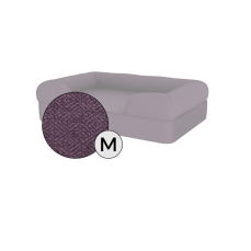 Omlet cama de espuma con memoria para perros de tamaño mediano en color púrpura