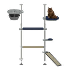 El kit de gimnasia al aire libre Freestyle sistema de poste de gato establecido