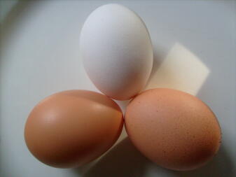 Tres huevos