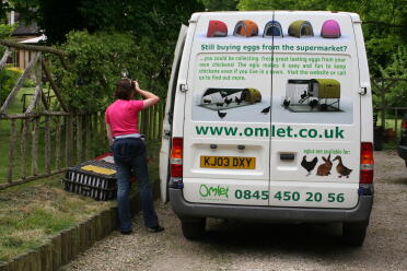 Llega la furgoneta Omlet - ¡Sí!