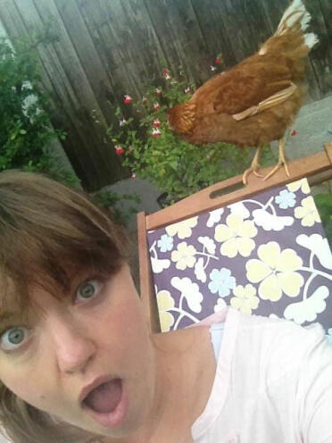 Louise y el pollo