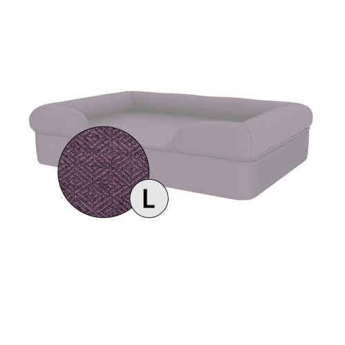 Omlet cama de espuma con memoria para perros grande en color púrpura