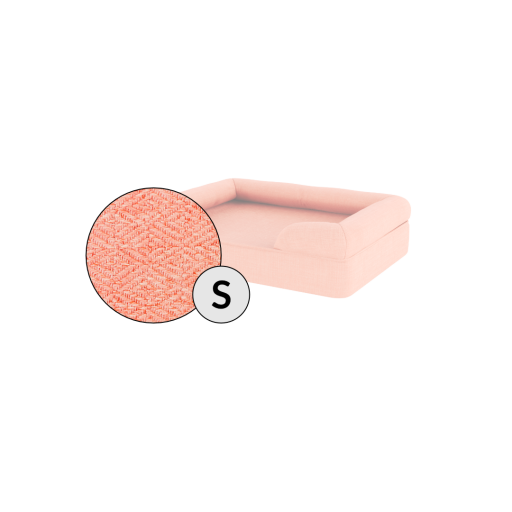 Omlet cama de espuma con memoria para perros pequeña en color rosa melocotón