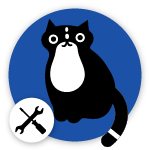 Logo de gato de Omlet